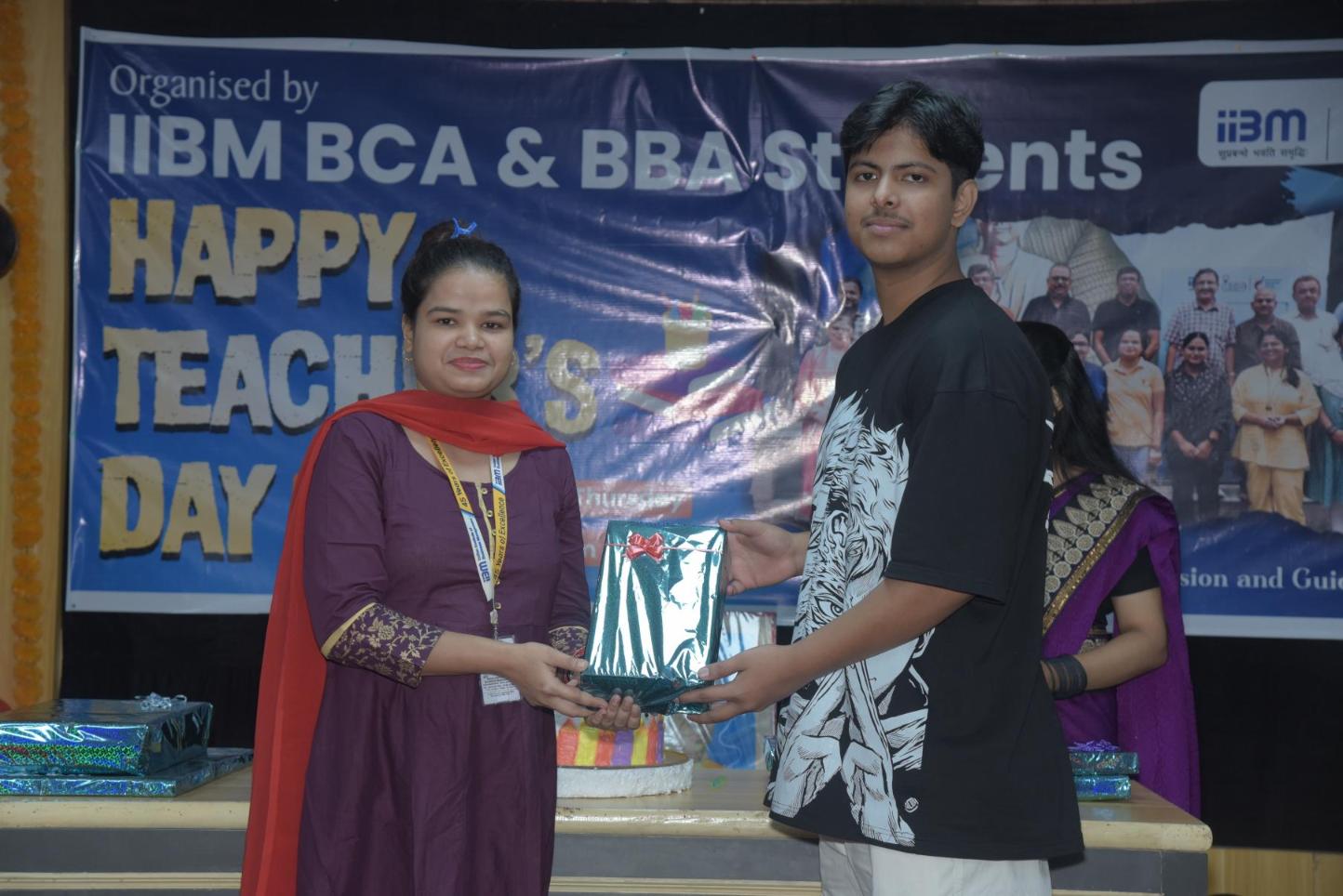 Teacher’s Day Celebration at IIBM – Honouring Educators with Joy and Gratitude